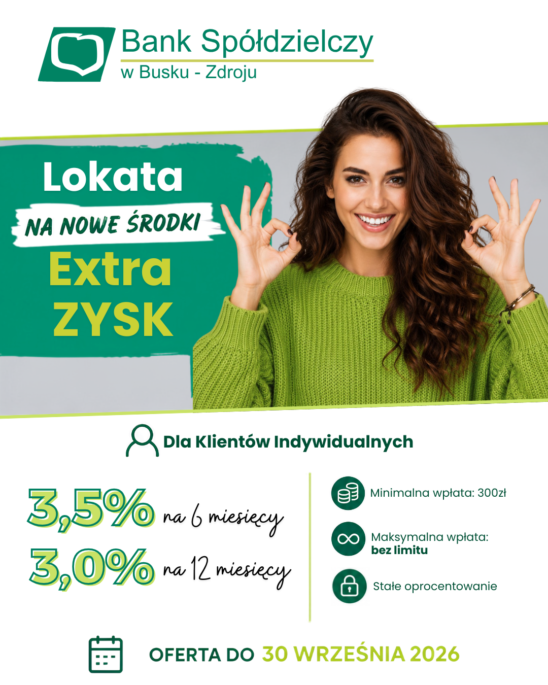 oferta specjalna lokata na nowe srodki bs busko zdroj
